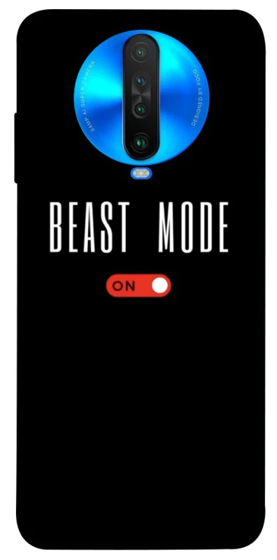 Чохол на Xiaomi Poco X2 Beast mode фото 1 з 1