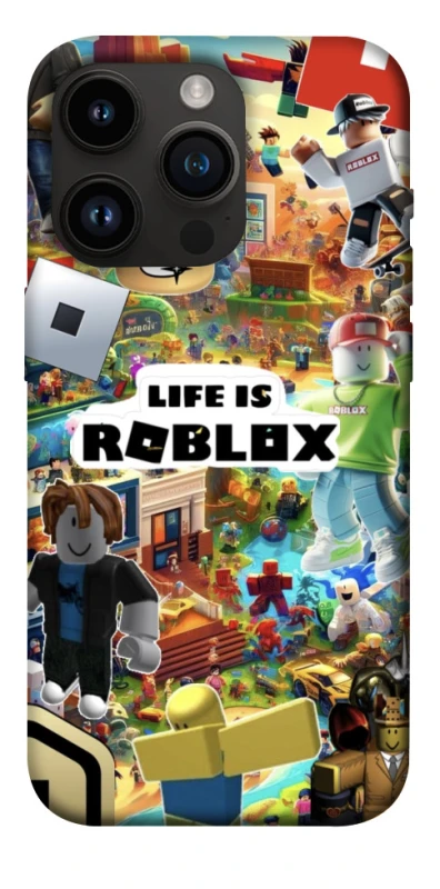 Чохол на Apple iPhone 14 Pro (6.1") Life is Roblox фото 1 з 1