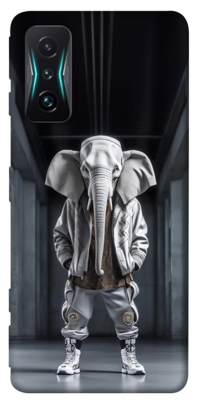 Чохол на Xiaomi Redmi K50 Gaming Слон v2 фото 1 з 1