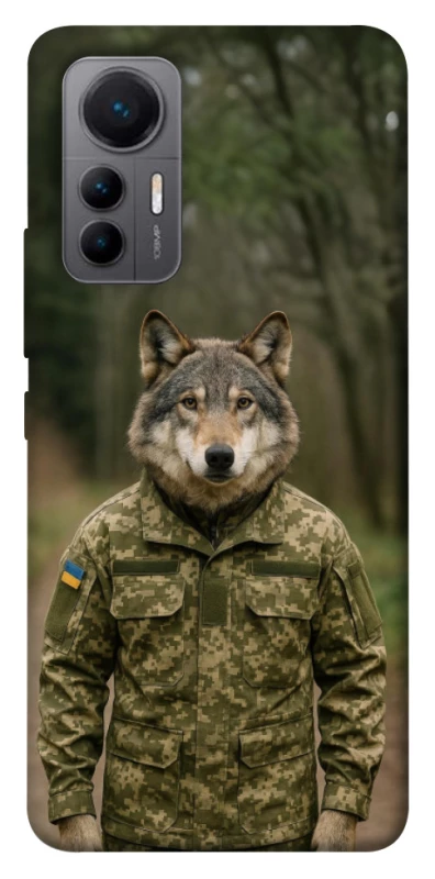 Чохол на Xiaomi 12 Lite Вовк захисник фото 1 з 1