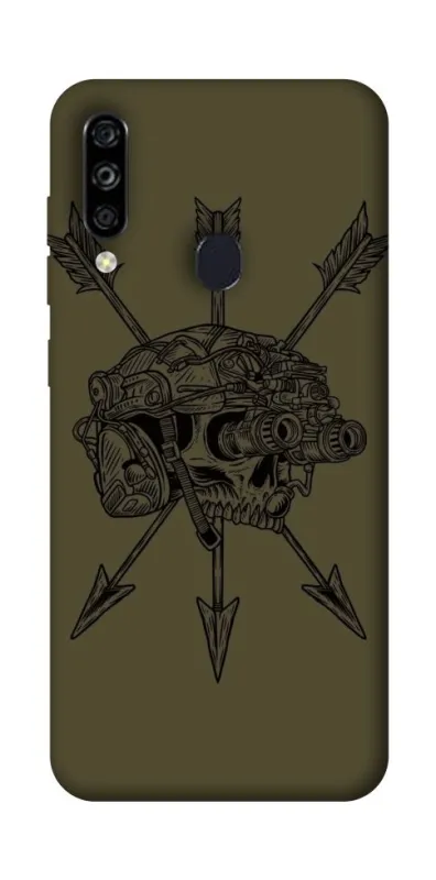 Чохол на ZTE Blade A7 (2020) Mil skull фото 1 з 1