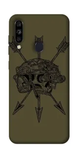 Чохол на ZTE Blade A7 (2020) Mil skull фото 1 з 1