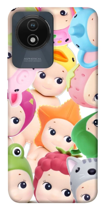 Чохол на Vivo Y02 Fruit-Zoo Kaleidoscope фото 1 з 1