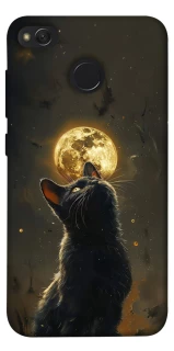 Чохол на Xiaomi Redmi 4X Кіт під місяцем v2 фото 1 з 1