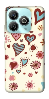Чохол на ZTE Blade A75 4G Pretty hearts фото 1 з 1