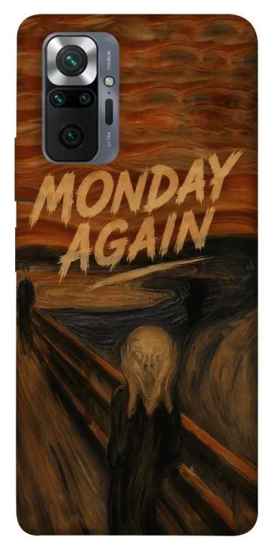 Чехол на Xiaomi Redmi Note 10 Pro Monday Again фото 1 из 1