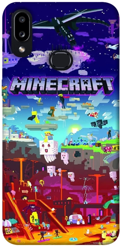 Чохол на Samsung Galaxy A10s Minecraft world фото 1 з 1