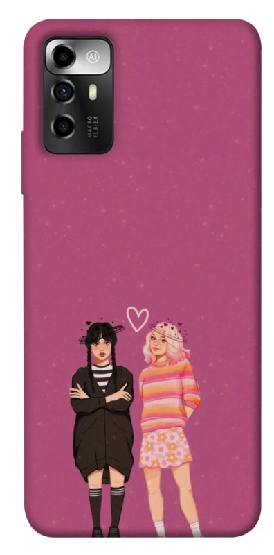 Чохол на ZTE Blade V40 Vita Raven & Rainbow Wednesday фото 1 з 1