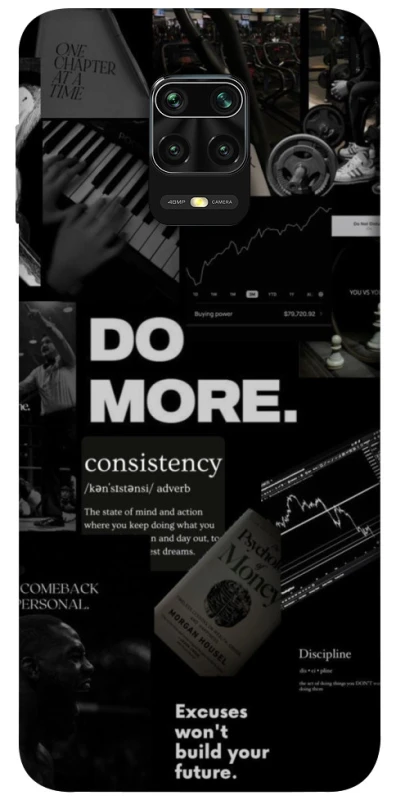 Чехол на Xiaomi Redmi Note 9s / Note 9 Pro / Note 9 Pro Max Do more фото 1 из 1