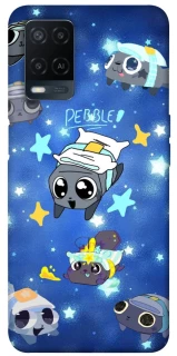 Чехол на Oppo A54 4G Pebble kitten stars фото 1 из 1