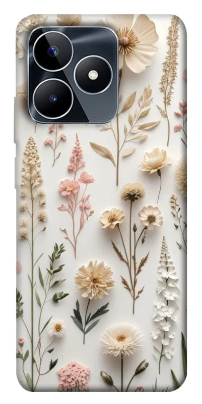 Чохол на Realme C53 Floral design ver.1 фото 1 з 1