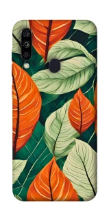 Чехол на ZTE Blade A7 (2020) Leaves фото 1 из 1