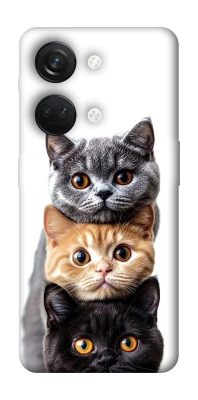 Чохол на OnePlus Nord 3 Гарні котики фото 1 з 1