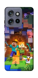 Чехол на Motorola Edge 50 Neo Minecraft game фото 1 из 1