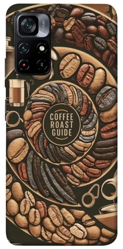 Чохол на Xiaomi Poco M4 Pro 5G Coffee roast guide фото 1 з 1