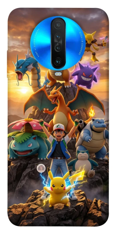 Чохол на Xiaomi Redmi K30 Pokemon фото 1 з 1