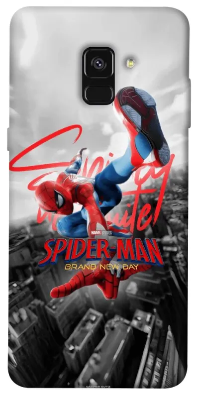 Чехол на Samsung A530 Galaxy A8 (2018) Spider Man ver.1 фото 1 из 1