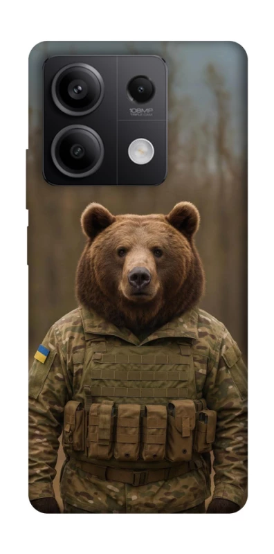 Чохол на Xiaomi Redmi Note 13 5G Ведмідь захисник фото 1 з 1