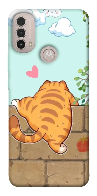 Чохол на Motorola Moto E40 Cat the meow фото 1 Чохол на Motorola Moto E40 Cat the meow фото 1 з 1
