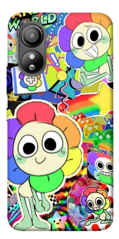 Чехол на ZTE Blade L220 Dandy world collage фото 1 из 1