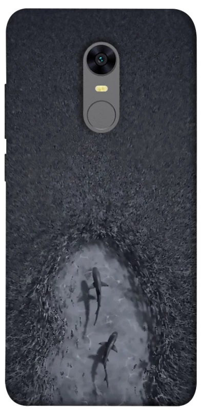 Чехол на Xiaomi Redmi 5 Plus / Redmi Note 5 (Single Camera) Акула фото 1 из 1