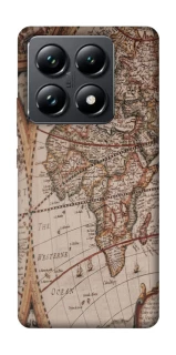 Чохол на Xiaomi 14T Pro Карта подорожей фото 1 з 1