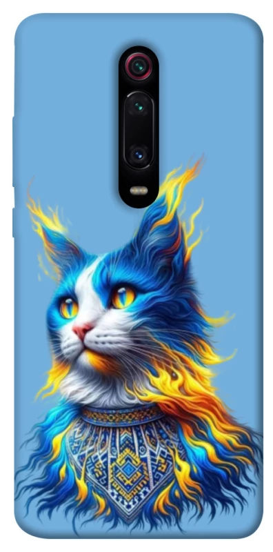 Чехол на Xiaomi Redmi K20 / K20 Pro / Mi9T / Mi9T Pro Кот патриот фото 1 из 1