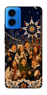 Чехол на Motorola Moto G45 Колядка фото 1 из 1