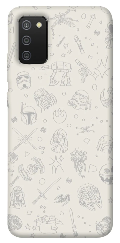 Чохол на Samsung Galaxy A02s Star Wars background ver.1 фото 1 з 1