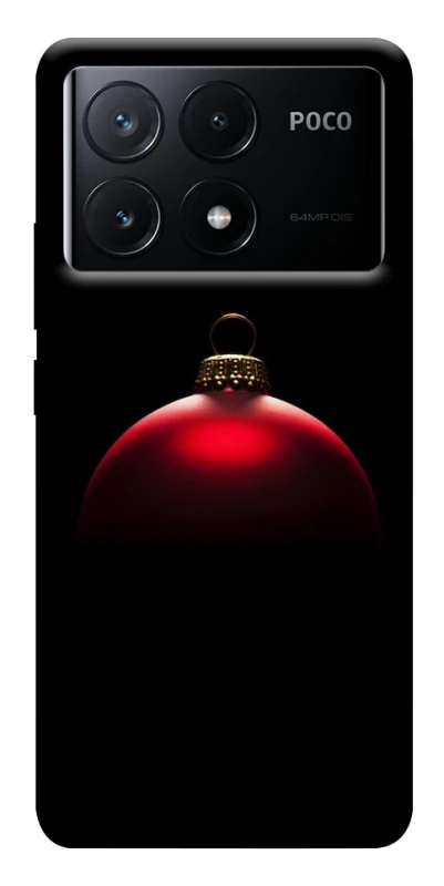 Чохол на Xiaomi Poco X6 Christmas bauble фото 1 з 1