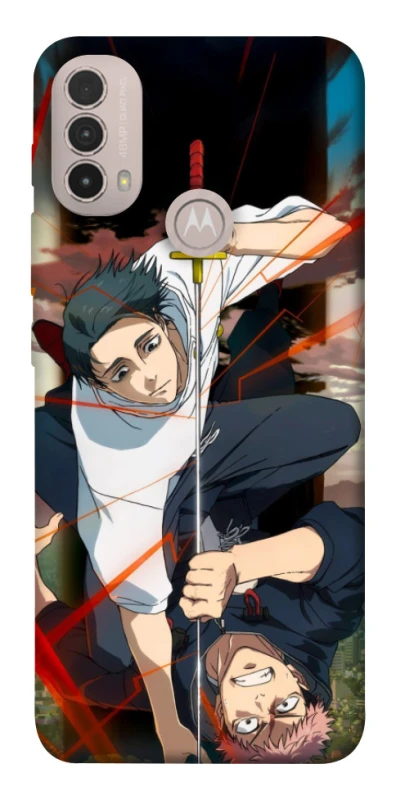 Чехол на Motorola Moto E40 Jujutsu kaisen v5 фото 1 из 1