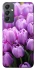 Чехол на Samsung Galaxy A24 4G Фиолетовые тюльпаны фото 1 из 1