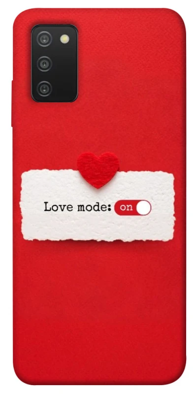 Чохол на Samsung Galaxy A03s Love Mode ON фото 1 з 1
