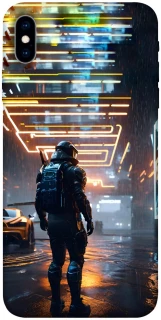 Чехол на Apple iPhone X (5.8") Cyber character фото 1 из 1