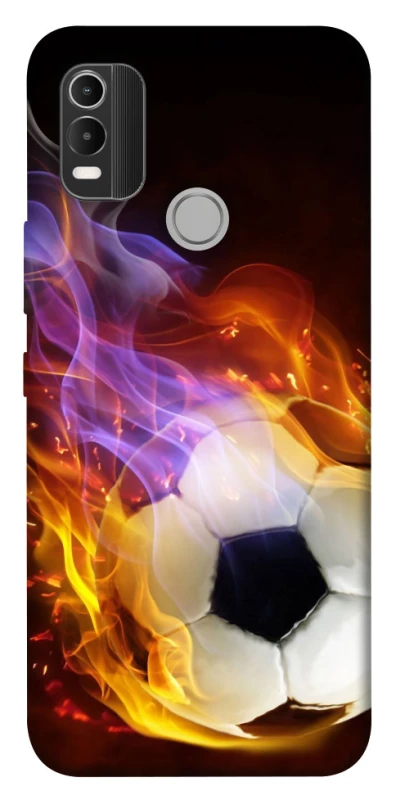 Чехол на Nokia C21 Plus Football Abstract фото 1 из 1