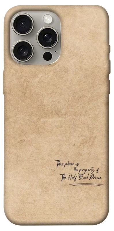 Чохол на Apple iPhone 15 Pro Max (6.7") Harry Potter Half-Blood Prince фото 1 з 1