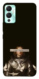 Чехол на Infinix Hot 12 Play Not afraid фото 1 из 1