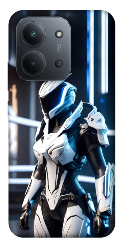 Чехол на Xiaomi Redmi 15C (EU) Cyber space girl ver.6 фото 1 из 1