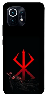 Чохол на Xiaomi Mi 11 Berserk Red Logo фото 1 з 1
