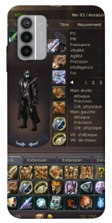 Чехол на Nokia G42 Character Menu ver.1 фото 1 из 1
