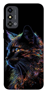 Чехол на ZTE Blade A53 Черный кот фото 1 из 1