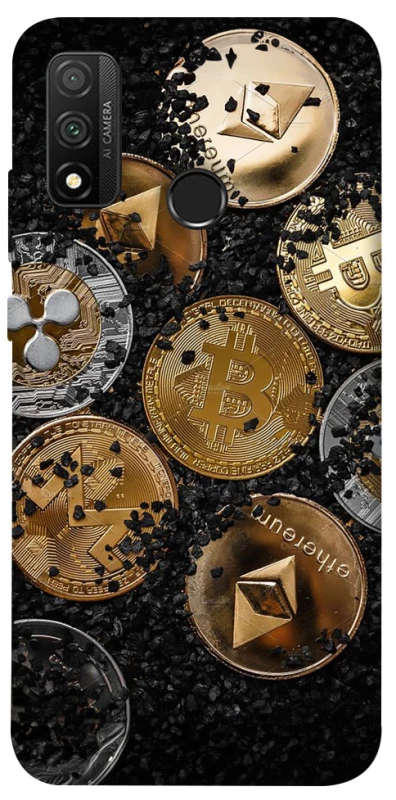 Чехол на Huawei P Smart (2020) Many coins v2 фото 1 из 1