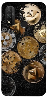 Чехол на Huawei P Smart (2020) Many coins v2 фото 1 из 1