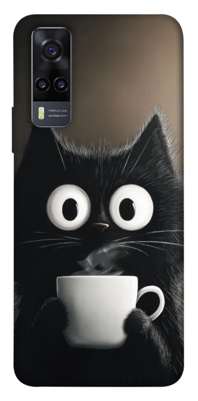 Чохол на Vivo Y31 morning cat фото 1 з 1
