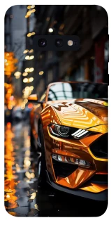Чохол на Samsung Galaxy S10e Golden sports car фото 1 з 1