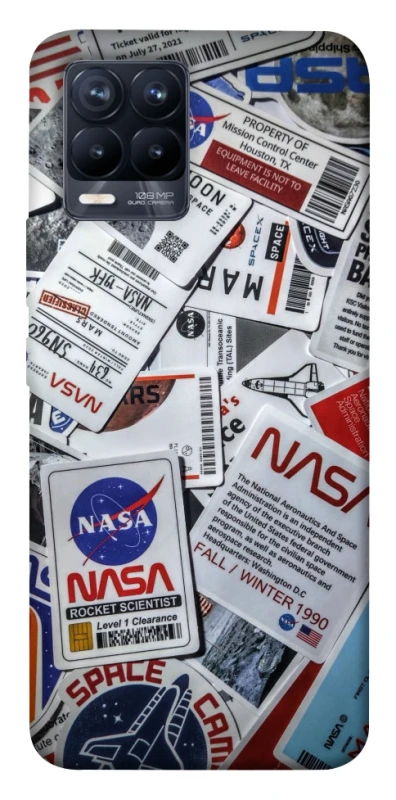 Чехол на Realme 8 NASA ver.4 фото 1 из 1