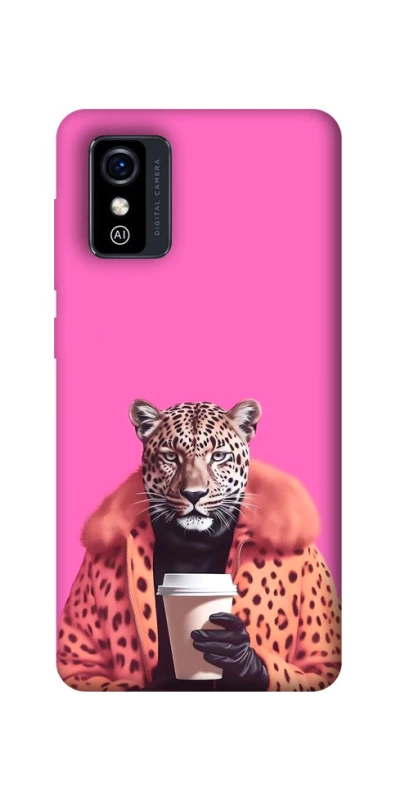 Чохол на ZTE Blade L9 Леопард з кавою фото 1 з 1