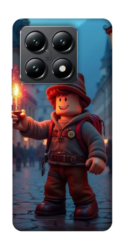 Чохол на Xiaomi 14T Roblox Fire Logo Blue Flames фото 1 з 1