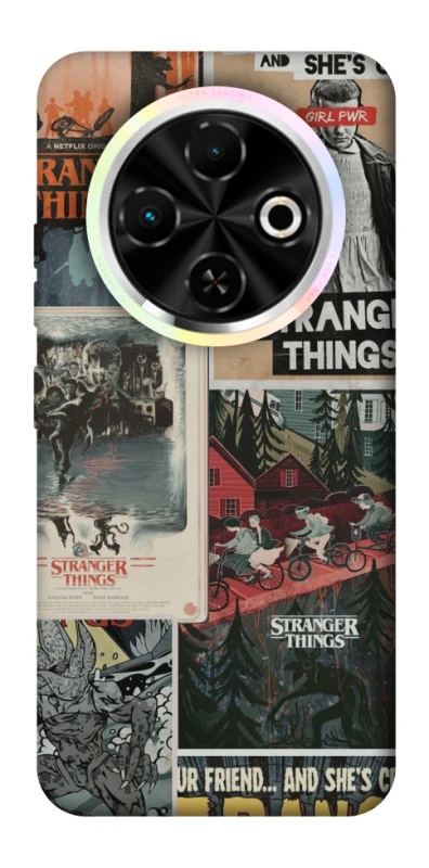 Чехол на TECNO Spark 30C Stranger Things ver.15 фото 1 из 1