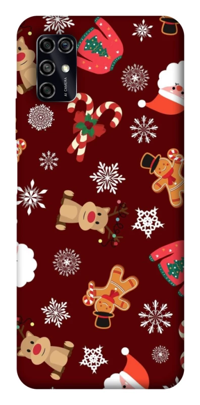 Чехол на ZTE Blade V2020 Smart Новогодний v6 фото 1 из 1